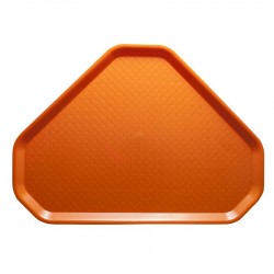 Trapéz önkiszolgáló tálca 48 x 34 cm * narancs