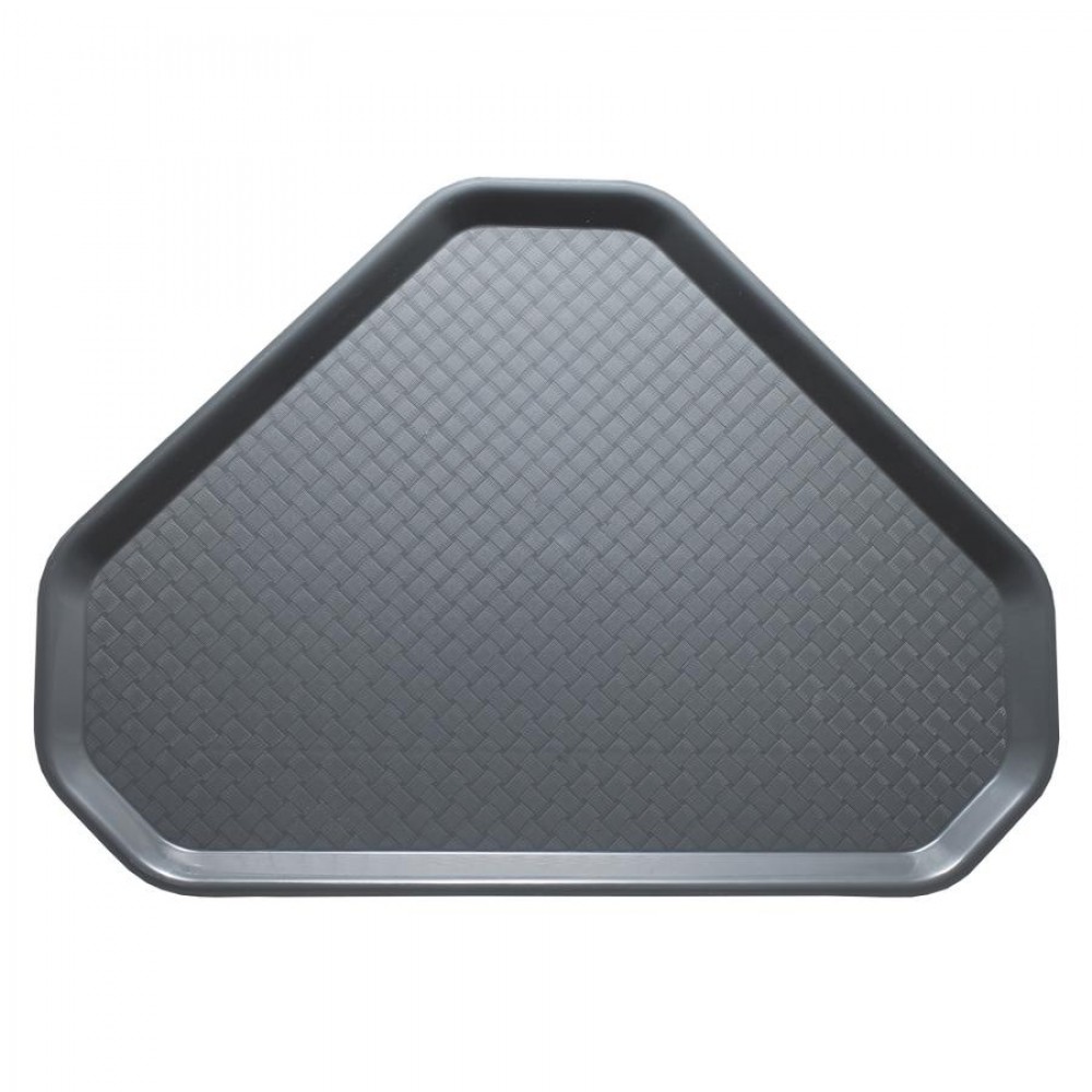 Trapéz önkiszolgáló tálca 48 x 34 cm * szürke