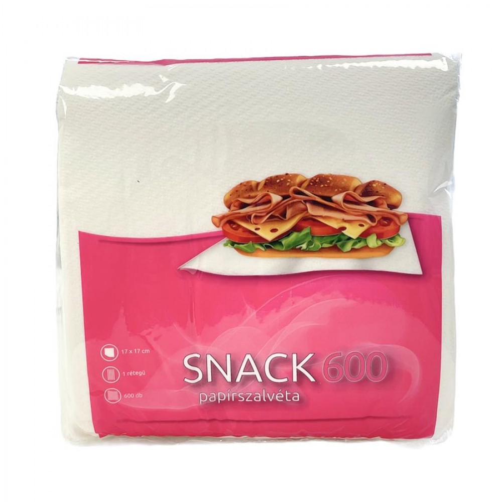 Éttermi szalvéta 1 rétegű 17x17cm