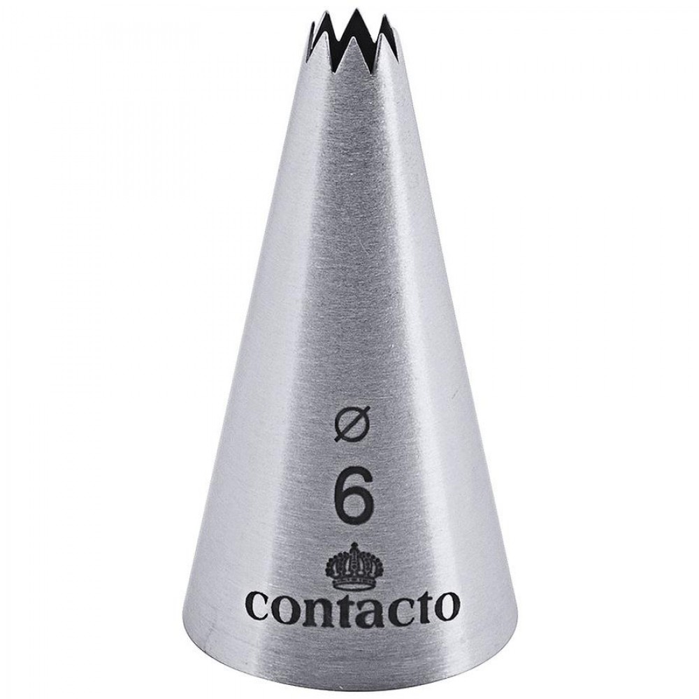 Csillag csővég 6 mm