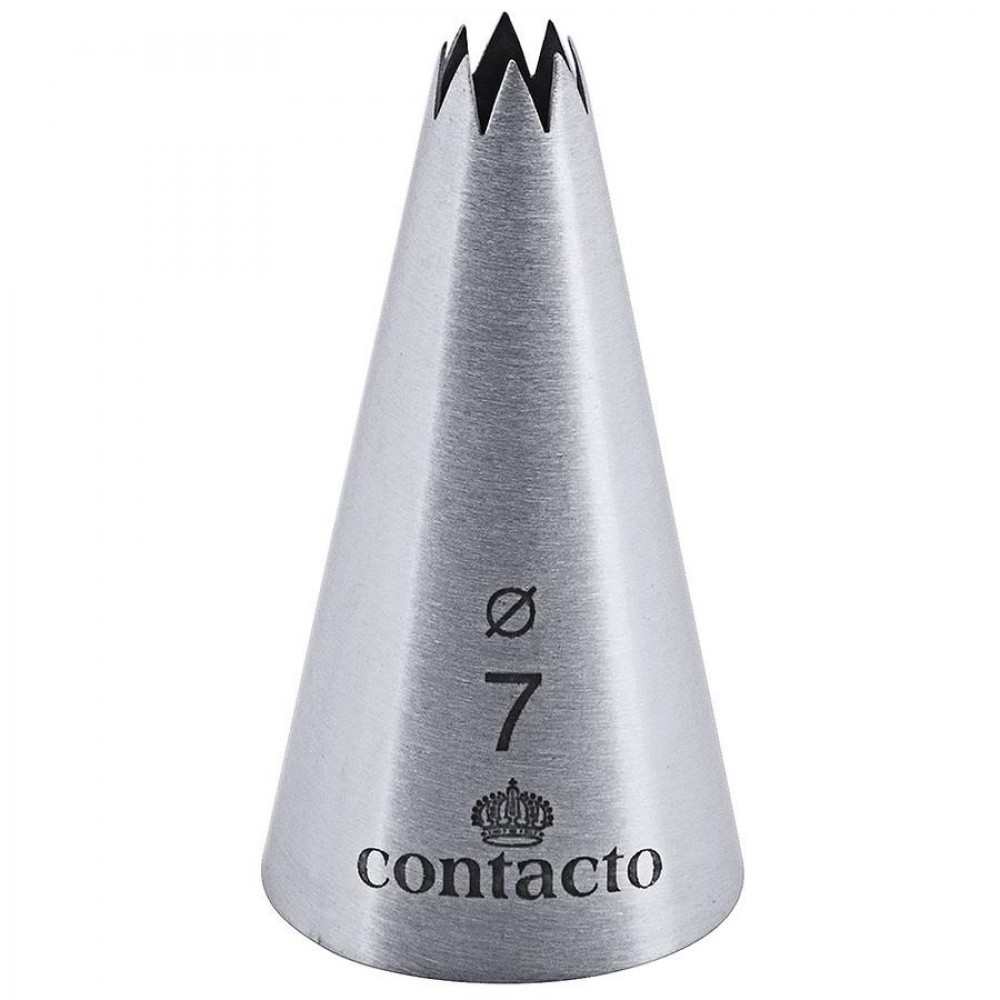 Csillag csővég 7 mm