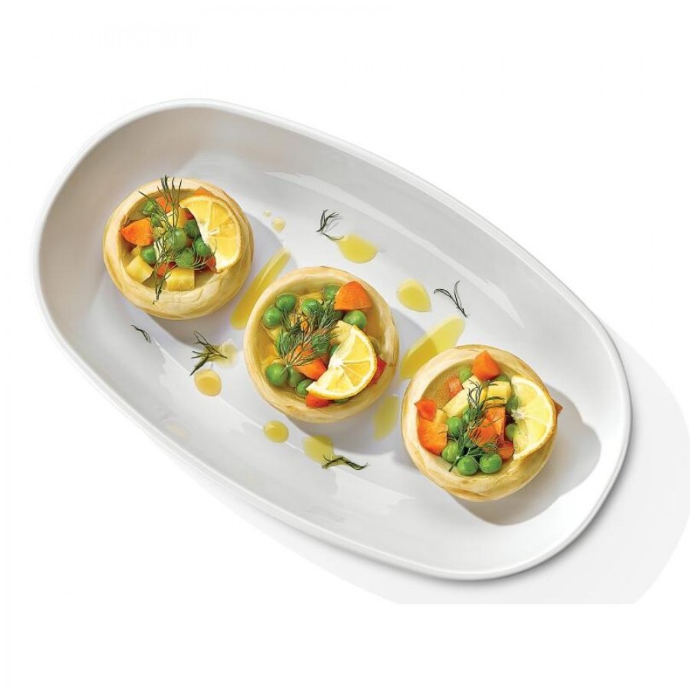 Cortina oválistál, törhetetlen polikarbonátból, 14 x 8,5 cm