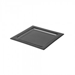 Vetro fekete üvegtálca - 300 x 300 mm