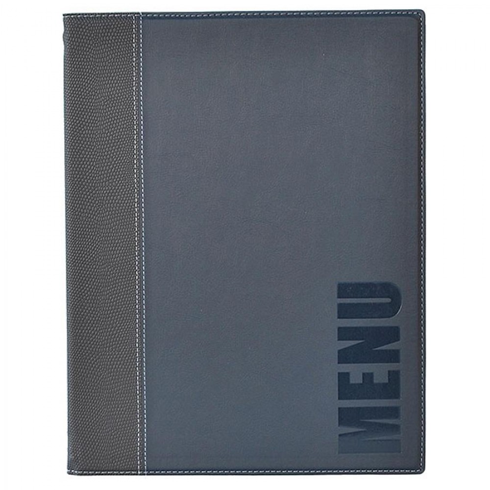 Étlap tartó, A 4-es méretben, 35 x 24,5 cm, kék