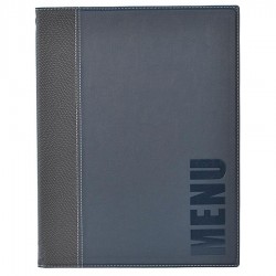 Étlap tartó, A 4-es méretben, 35 x 24,5 cm, kék