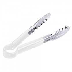 Kagylófejű csipesz fehér HACCP színkóddal 24 cm