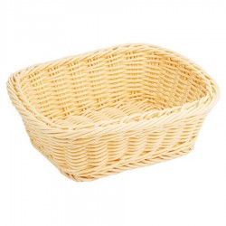 Kenyérkosár - 4785-ös széria - 23 x 18,5 cm natúr - MOSHATÓ