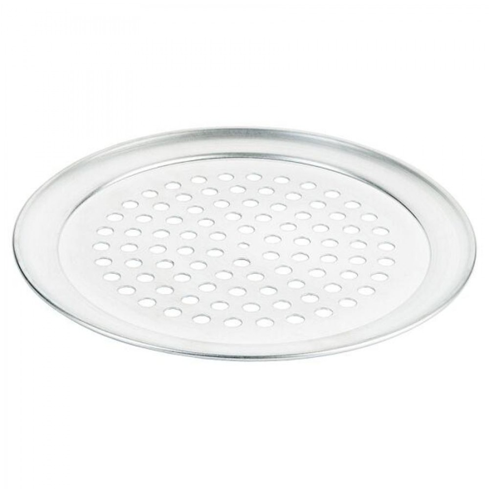 Perforált pizzaforma alumíniumból 25,5 cm
