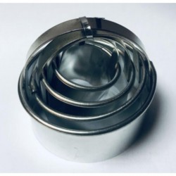 Pogácsa szaggató készlet 4 db-os