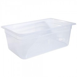 GN 1/1-es edény polipropilénből 200 mm mély, 27,5 L