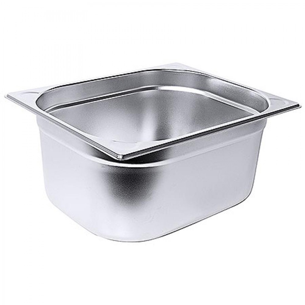 GN 1/2-es edény 150 mm mély, 9,2 L, 325 x 265 x 150 mm