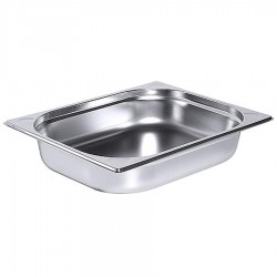 GN 1/2-es edény 65 mm mély, 4 L, 325 x 265 x 65 mm