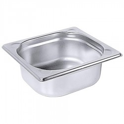 GN 1/6-os edény 65 mm mély, 1 L, 176 x 162 x 65 mm