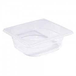 GN 1/6-os edény polipropilénből 65 mm mély, 0,8 L