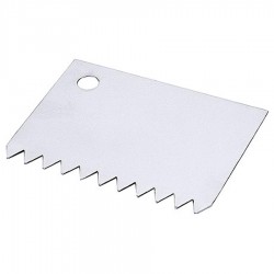 Habkártya 11 foggal, 14 x  8 cm