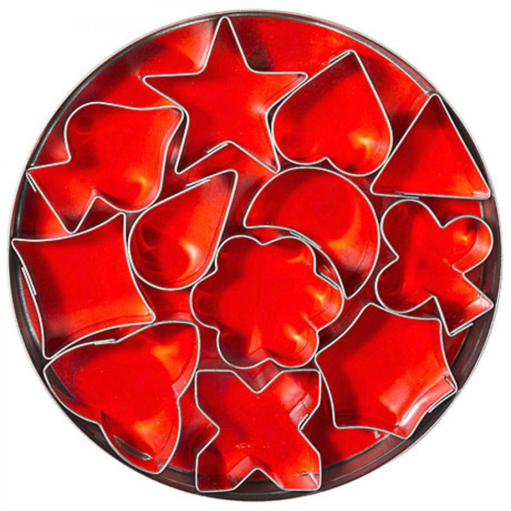 Sütikiszúró 612-es széria, 12 darabos nagy vegyesformák