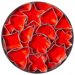 Sütikiszúró 612-es széria, 12 darabos nagy vegyesformák