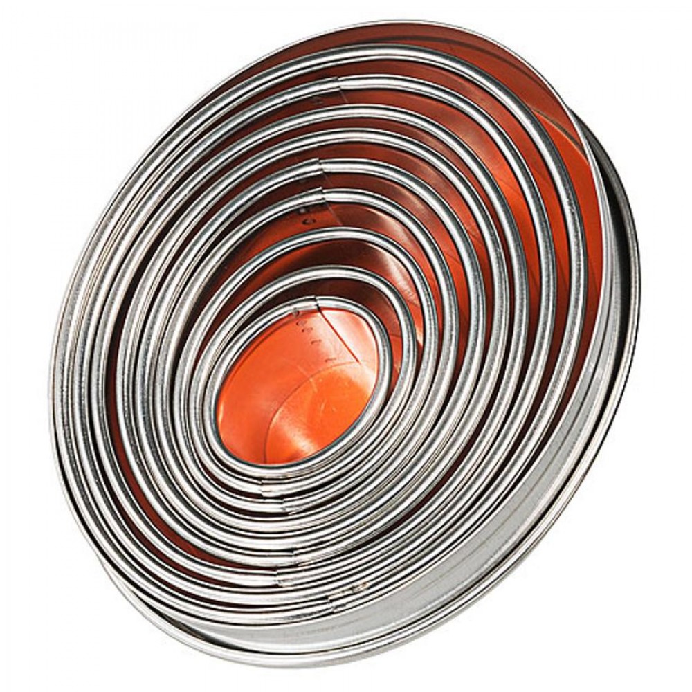 Sütikiszúró 620-as széria, 9 darabos oválisformák