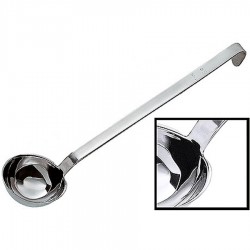 Merőkanál 0,15 L - 80-as széria - nyelén mérték jellel