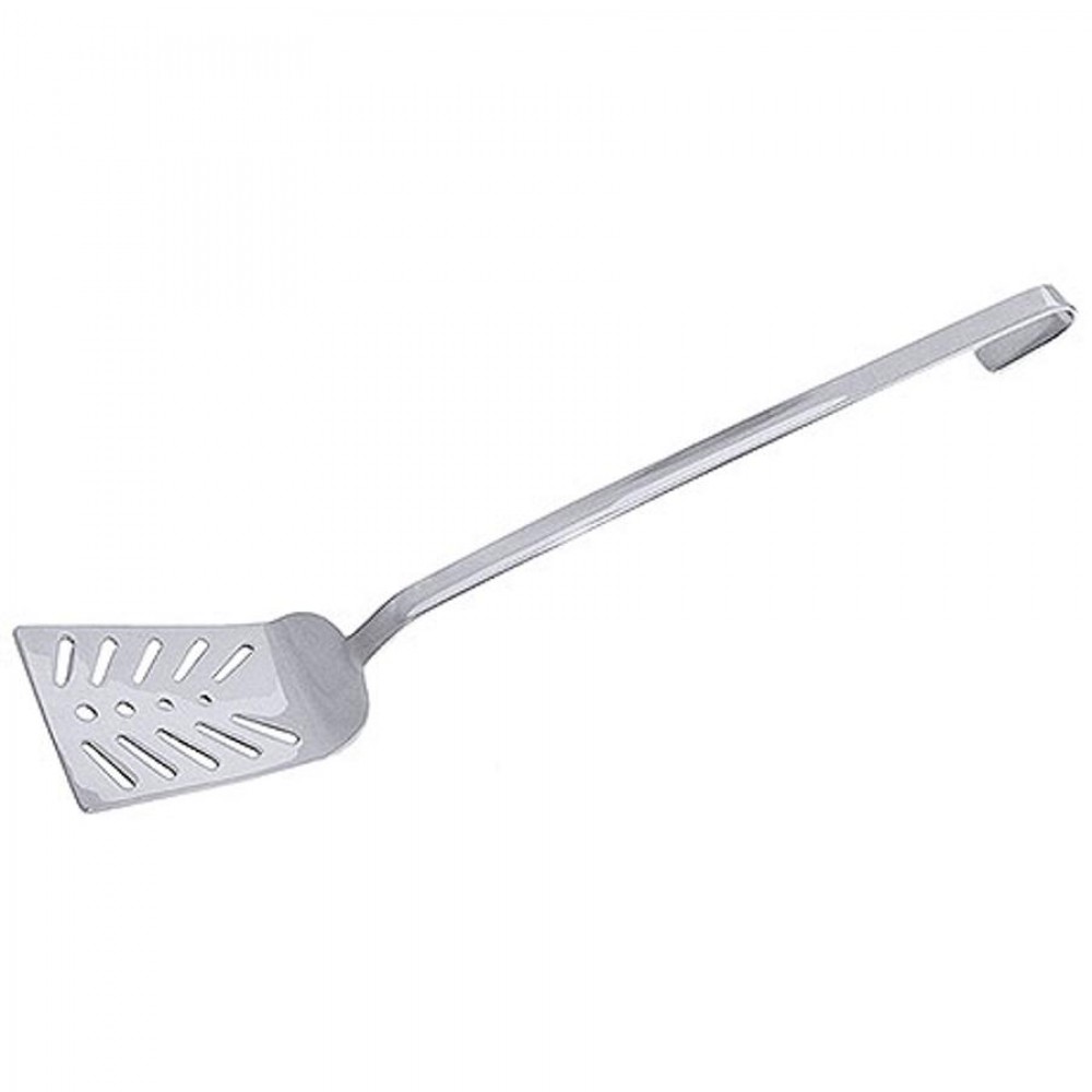 Perforált lapátkanál 147-es széria, 11 x 11 cm-es fejjel, 36 cm-es nyéllel