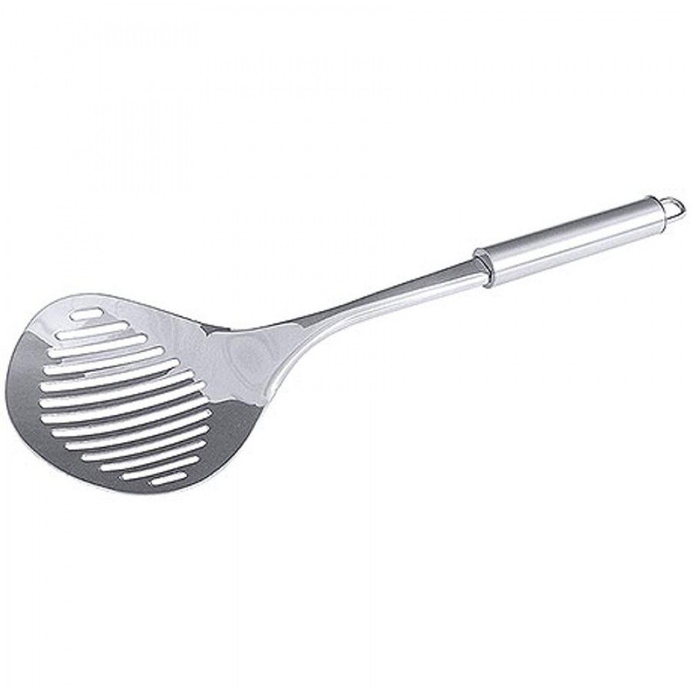 Szedőkanál, Polaris 11 x 10 cm-es ovális fejjel, hossza 33 cm