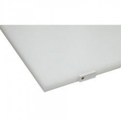 Vágólap * fehér * 40 x 30 x 1,5 cm * ütköző fülekkel