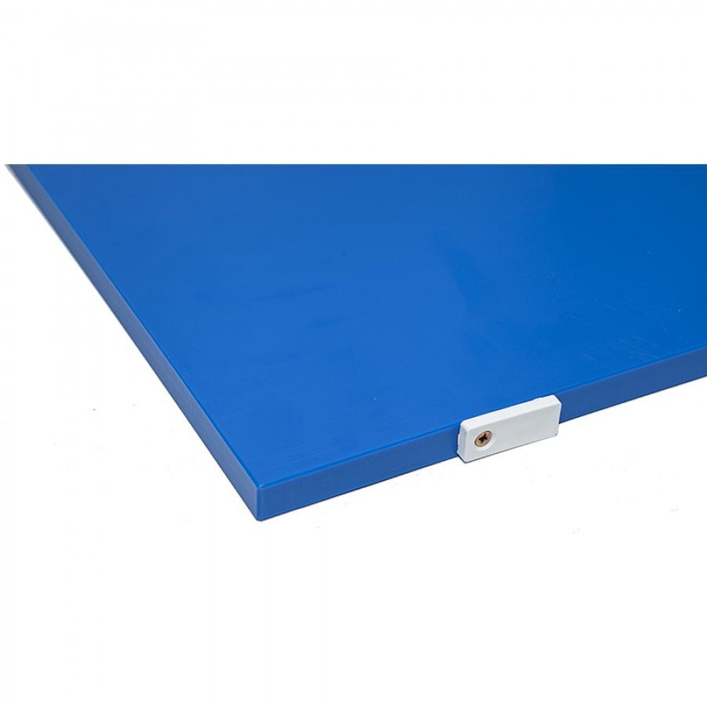 Vágólap * kék * 40 x 30 x 1,5 cm * ütköző fülekkel