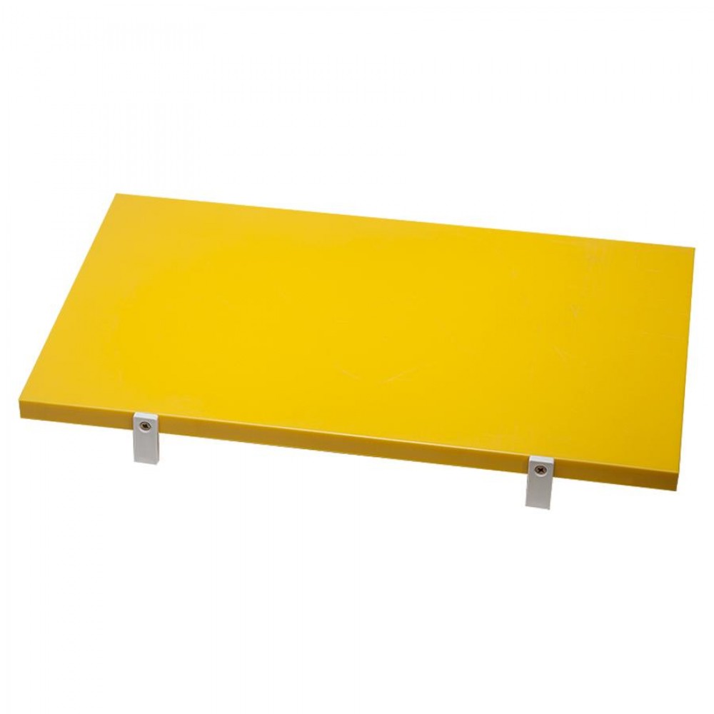 Vágólap * sárga * 40 x 25 x 1,5 cm * ütköző fülekkel