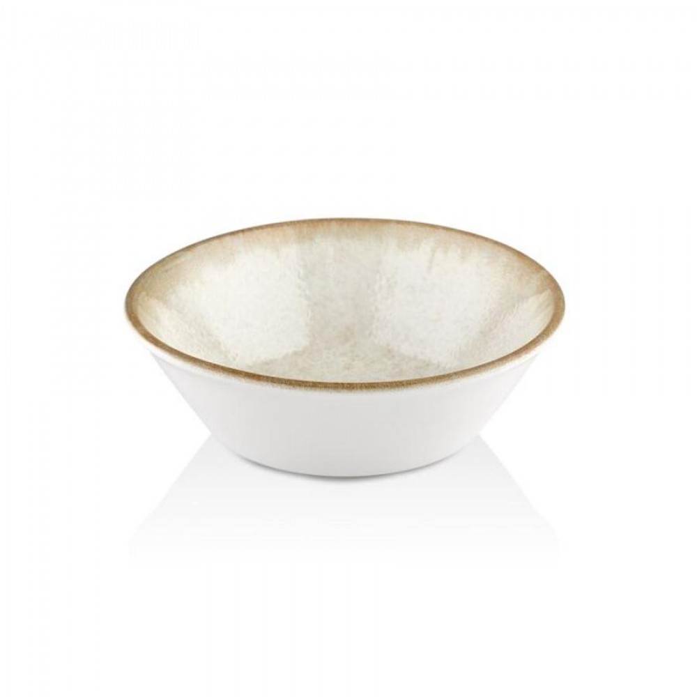 Smooth vegan mélytálka 14 cm, sárga