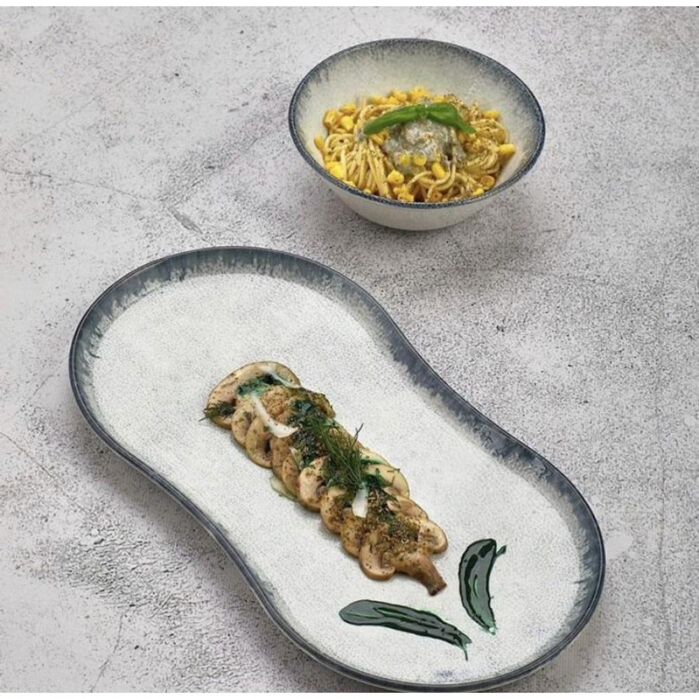 Smooth vegan mélytálka 14 cm, kék