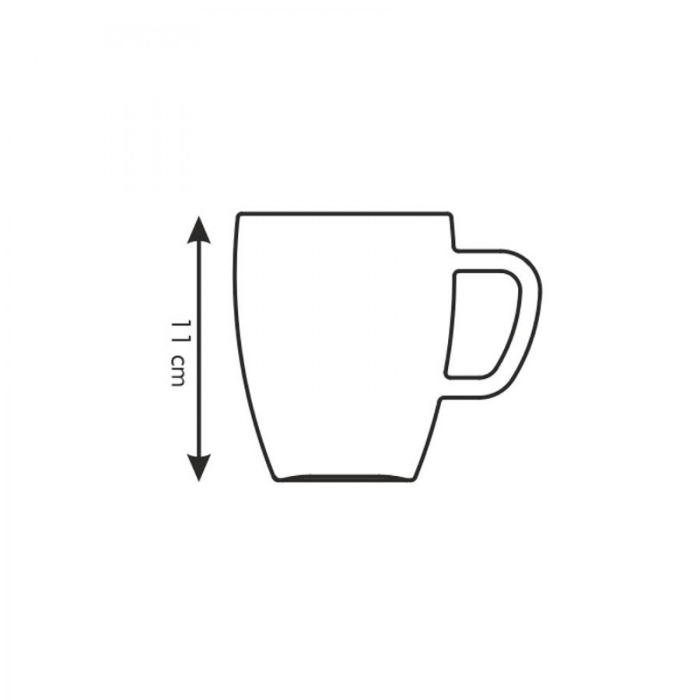 CREMA Üveg bögre 400 ml