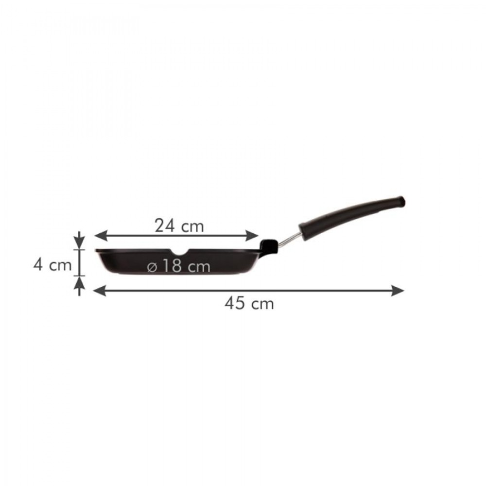 PREMIUM Grill serpenyő 34 x 24 cm
