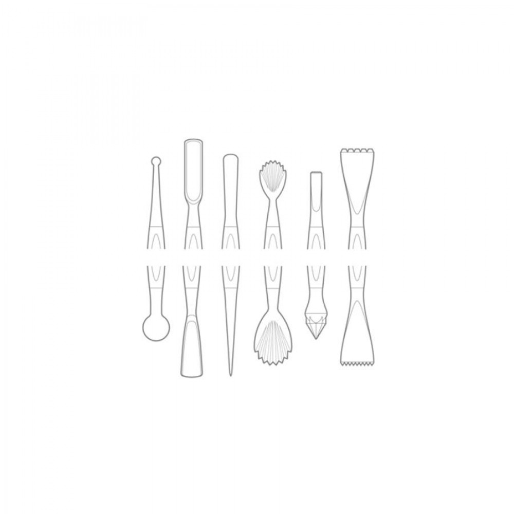 DELÍCIA dekorációs eszközök, 6 db
