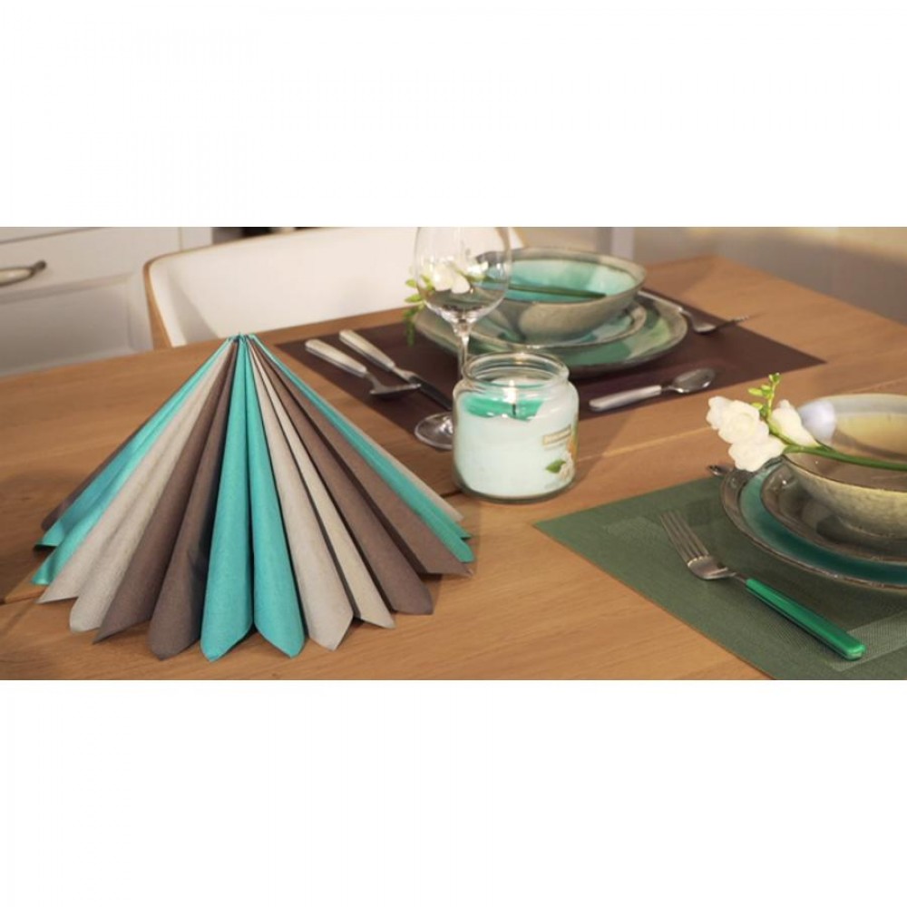 FANCY HOME Szalvéta, krémszínű