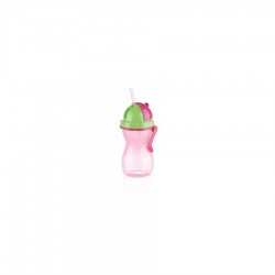 BAMBINI gyer.szívsz.palack 300ml zö+rózs