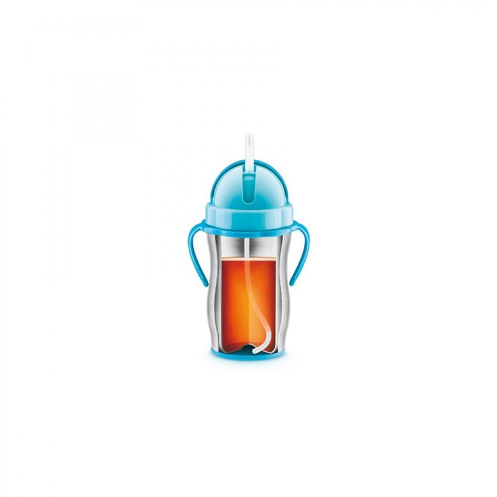 BAMBINI Gy. termosz szív. 300ml,rozsd.ac