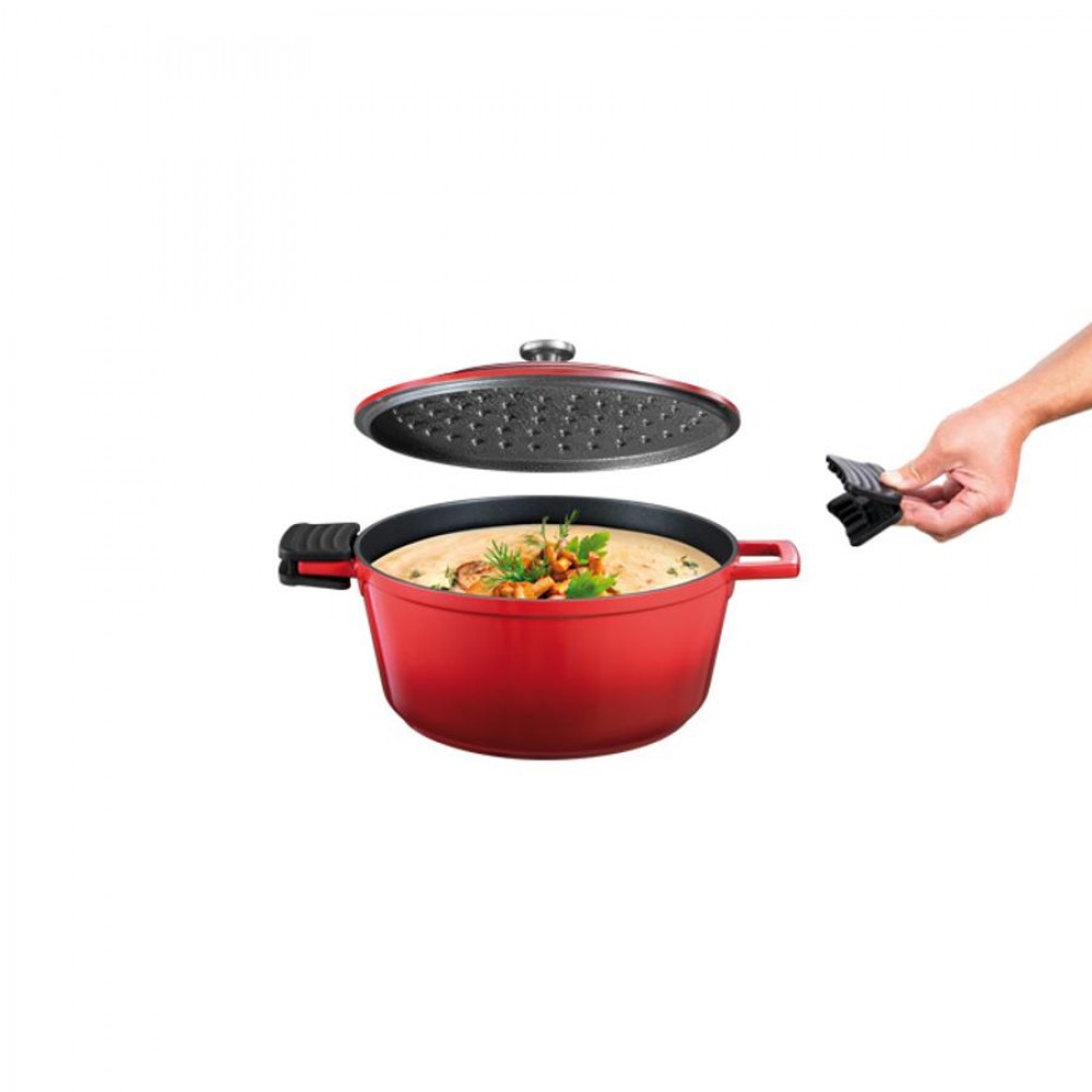BORDEAUX lábas fedővel o 24 cm, 4.7 l