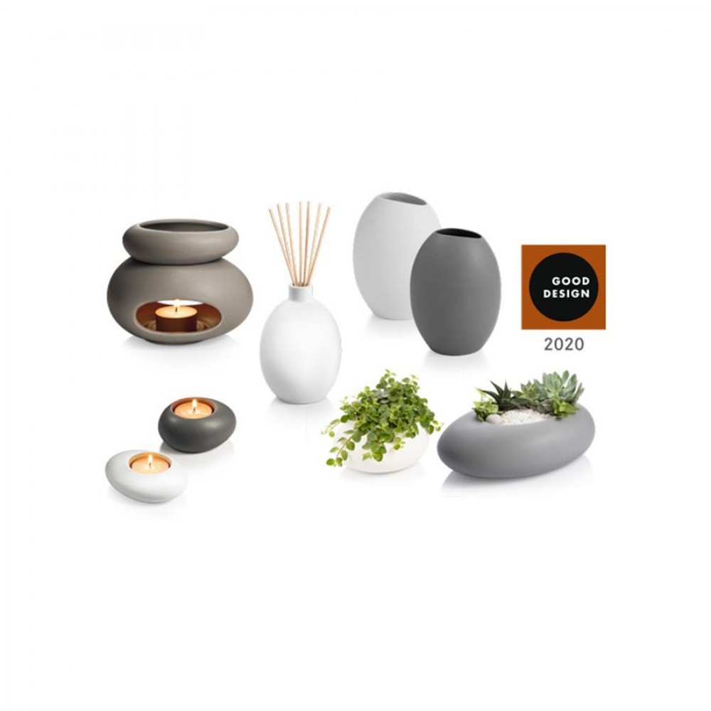 FANCY HOME Stones kerámia diffúzor,fehér