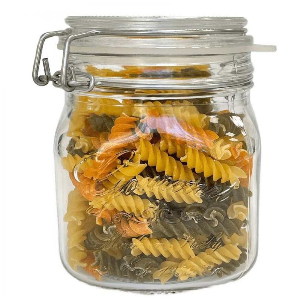 Gourmet csatos befőttesüveg, tömítéssel, 750 ml