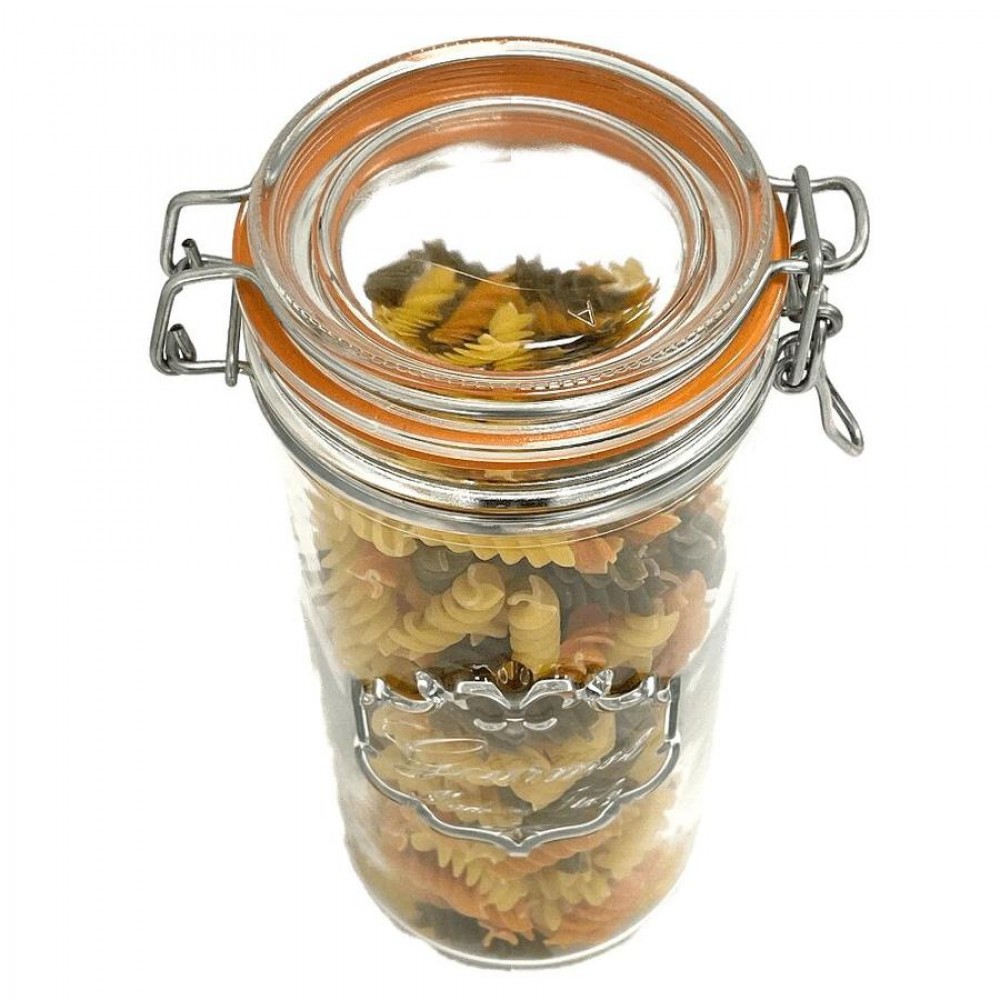 Gourmet Terrine csatos befőttesüveg, tömítéssel, 1000 ml