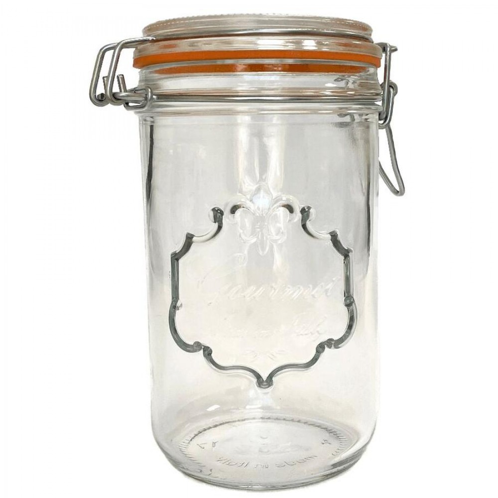 Gourmet Terrine csatos befőttesüveg, tömítéssel, 750 ml