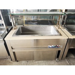 Melegentartó Pult 3x GN 1/1