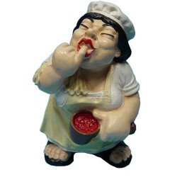 Cukrászlány (asztali figura) (CRB-006)