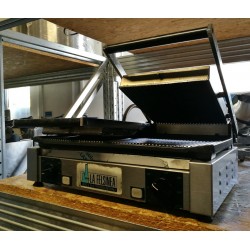 La Felsinea kontakt grill (asztali, dupla, bordás)