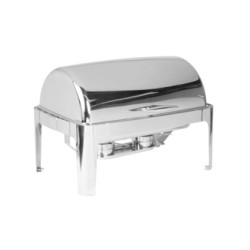 GN 1/1-es prémium Chafing roll top fedővel